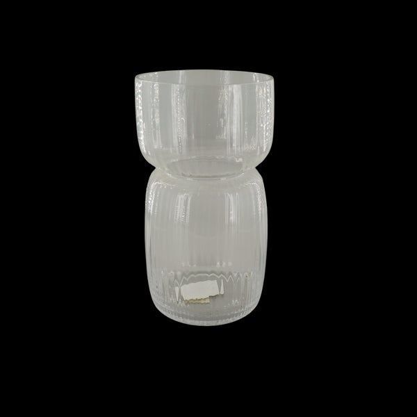 Zest, Vase, dia15xH28cm, Clear
